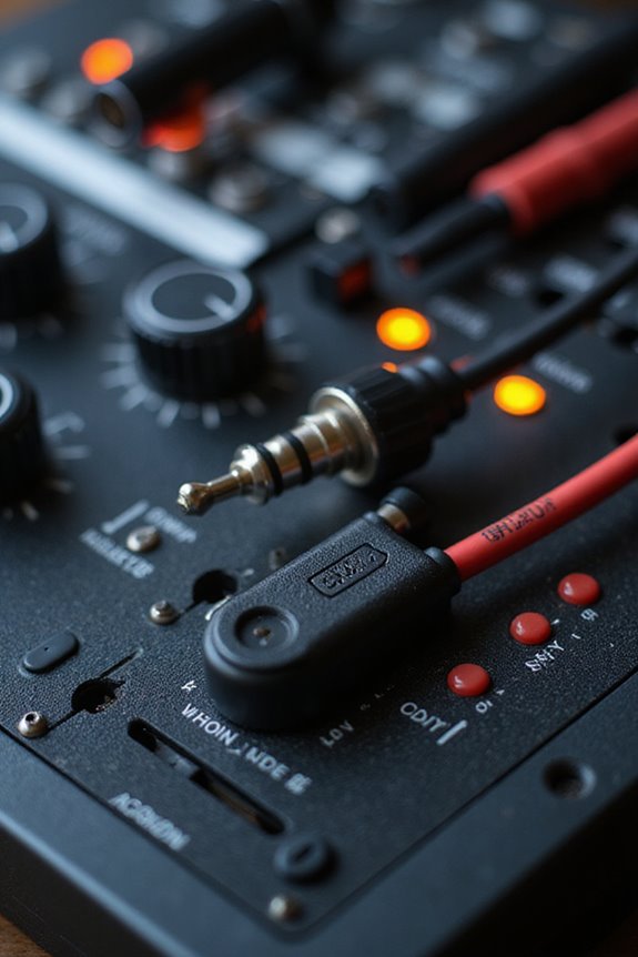 choosing a voice over microphone