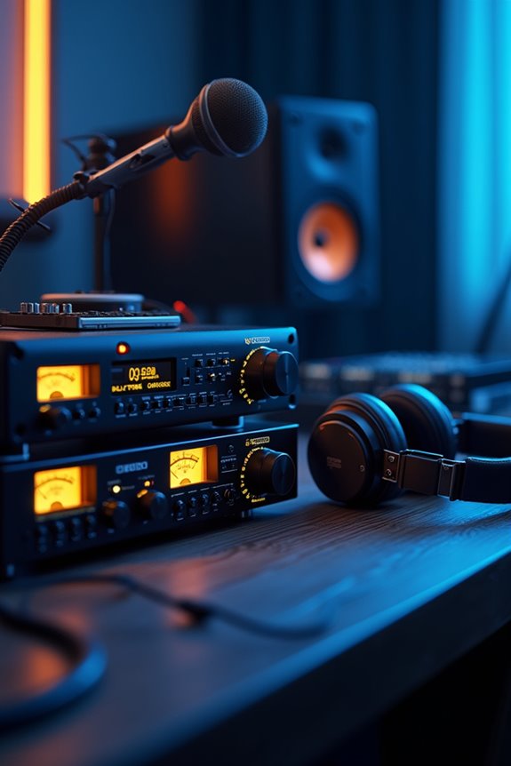 studio monitor amplifier recommendations