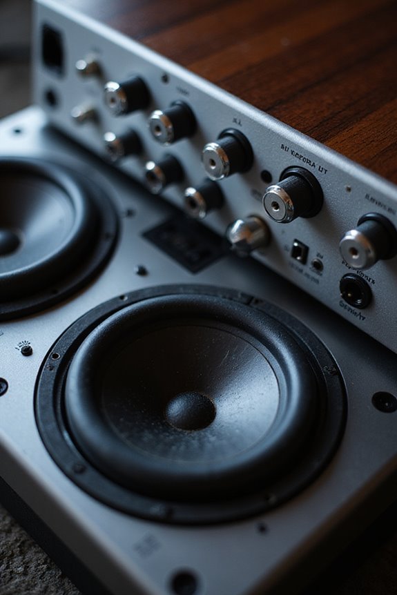 studio monitor subwoofer selection