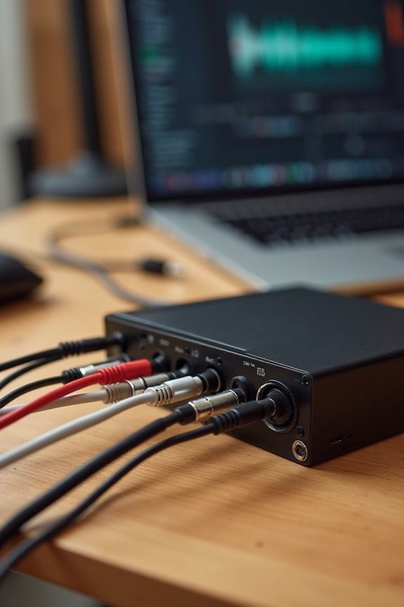 audio interface connection tips