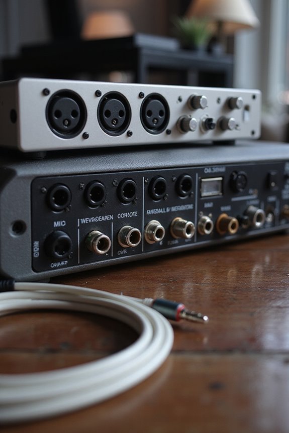 audio interface connectivity options