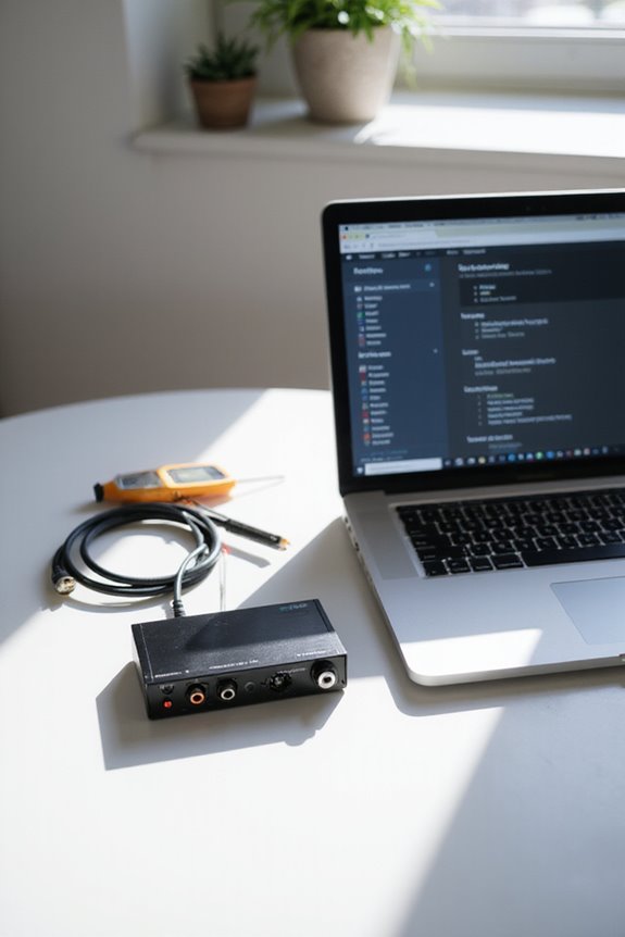 audio interface detection checklist