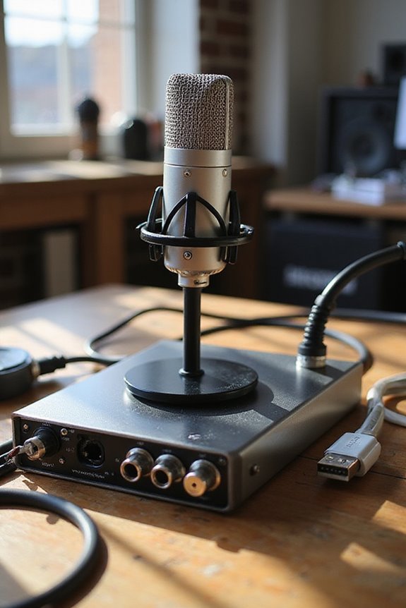 audio interfaces enhance recording quality