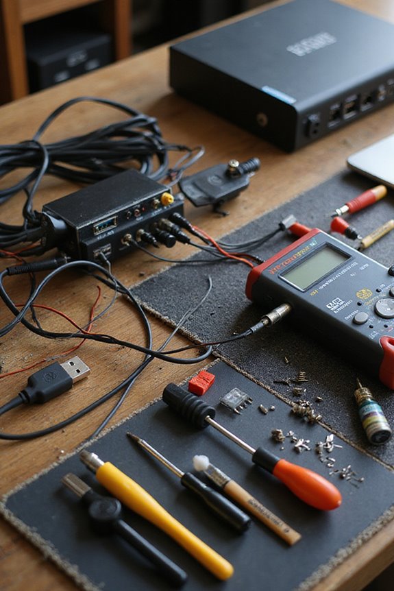 cable maintenance and cleaning