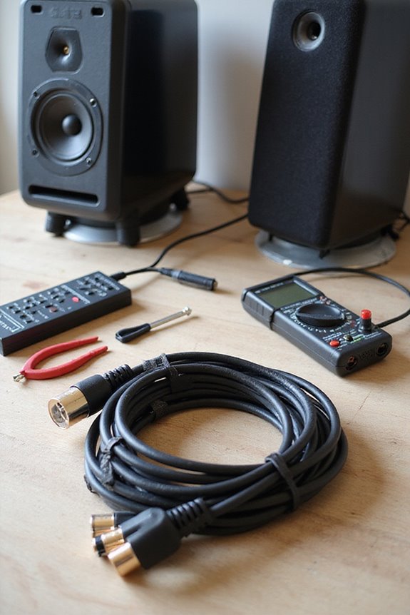 cable management for sound