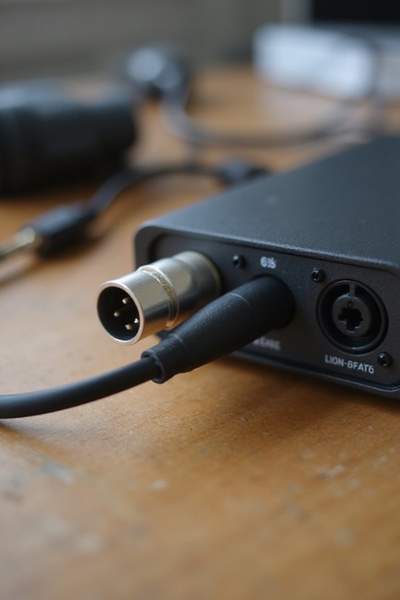 connecting microphones to interfaces