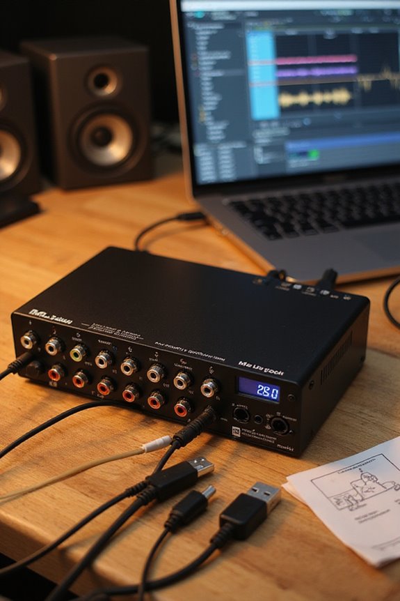 daw setup and routing