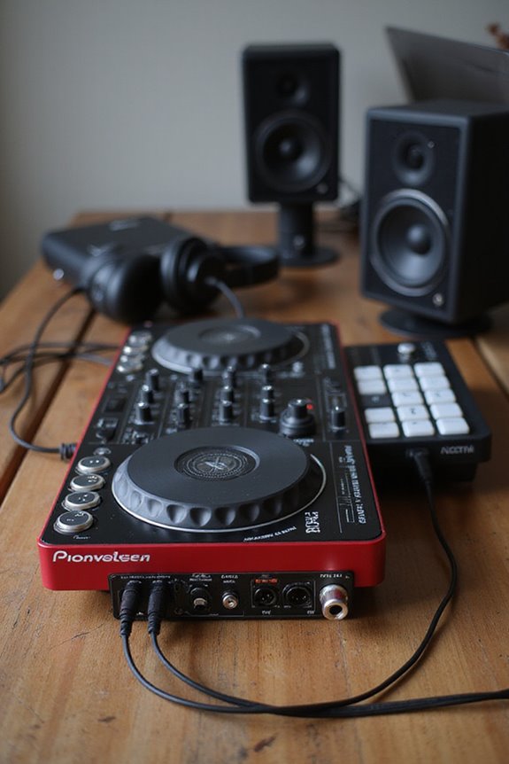 dj controllers audio integration