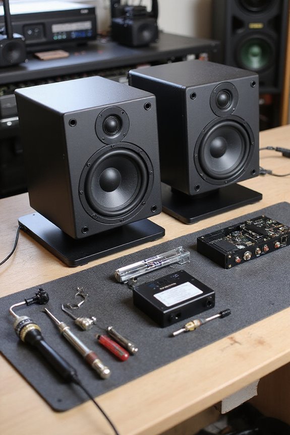 enhance studio monitor setup