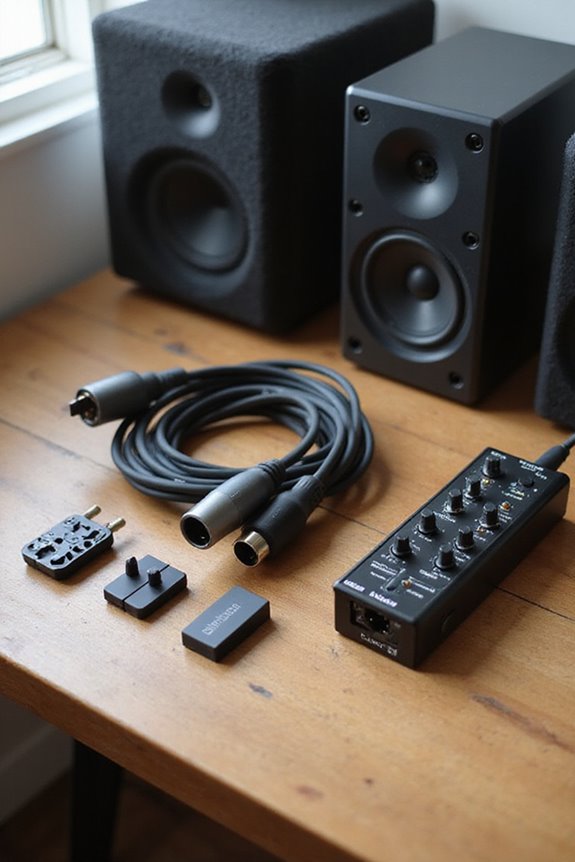 essential audio setup equipment