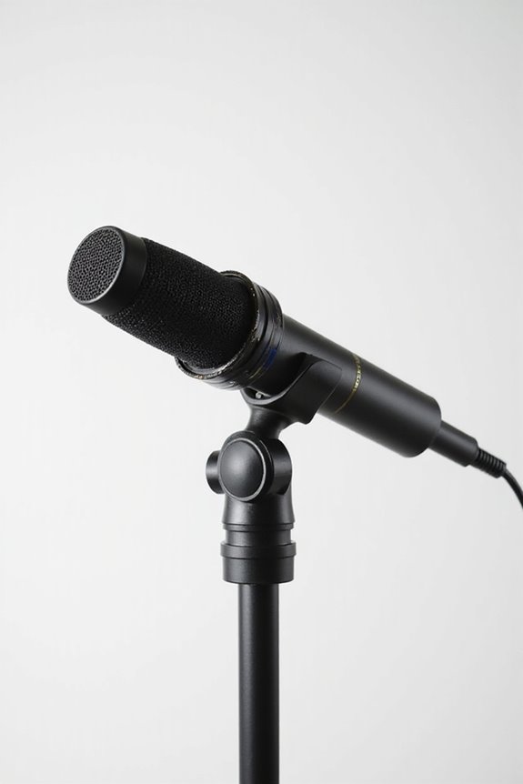 indoor shotgun microphone use