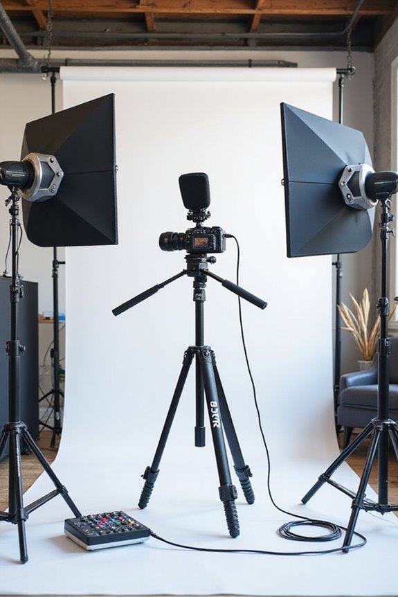 live streaming studio setup