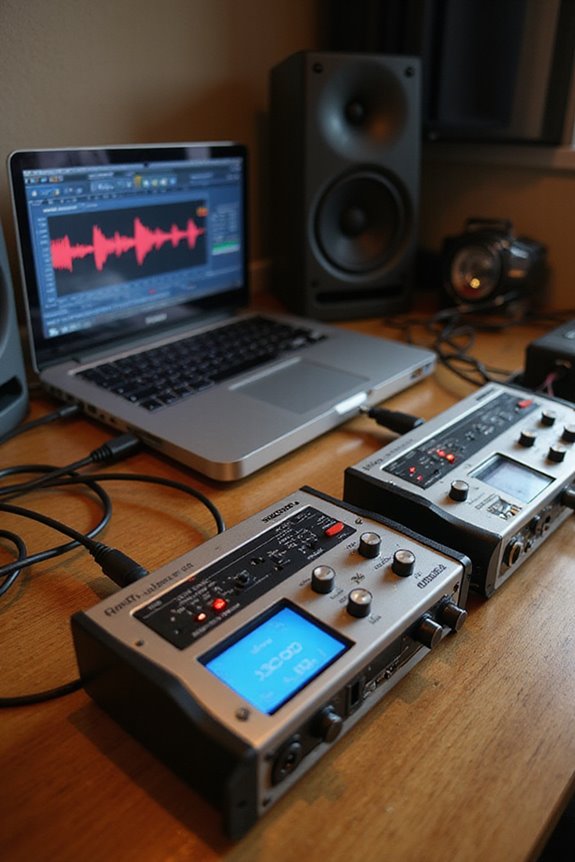 measuring audio recording latency