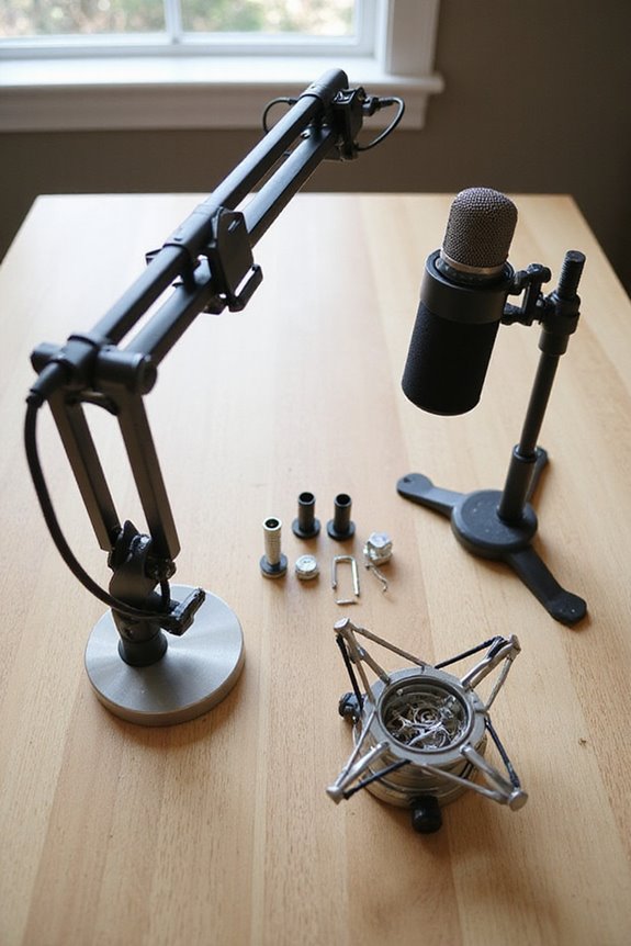 mic arms and stands selection