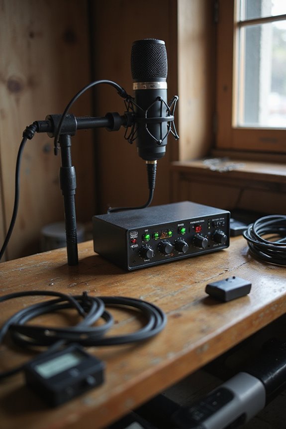 microphone gain and quality
