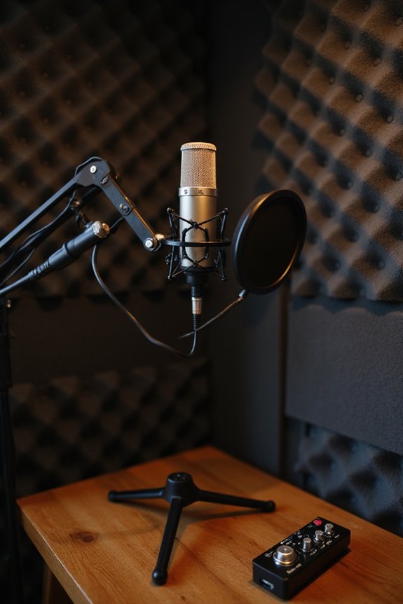 microphone positioning enhances recordings