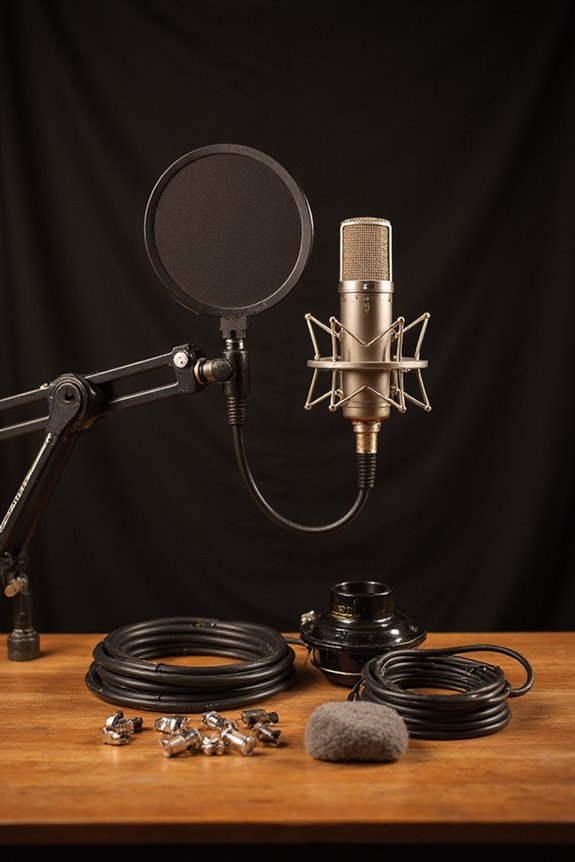 microphone selection and accessories