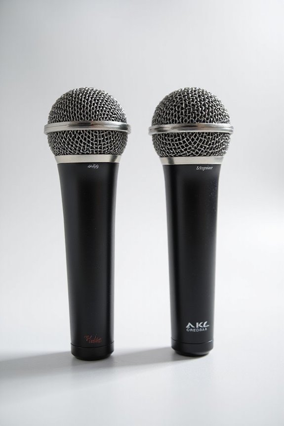 microphone type characteristics comparison