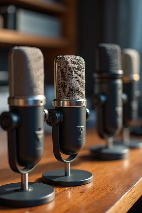 microphones categorized by price