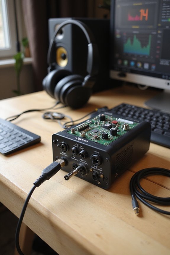 minimize audio interface latency
