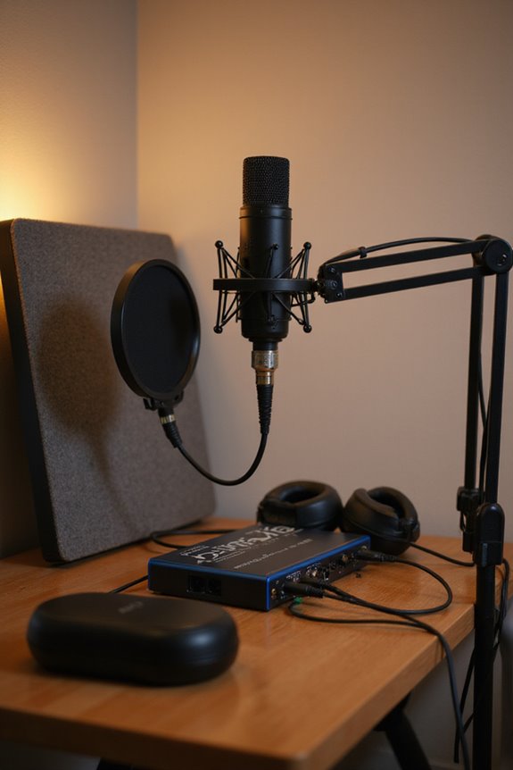 optimal audio recording setup