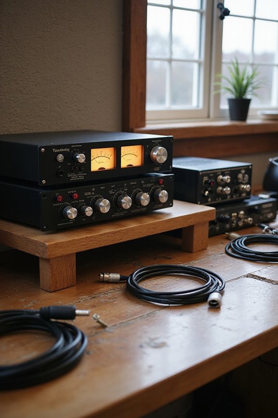 outboard gear enhances recordings