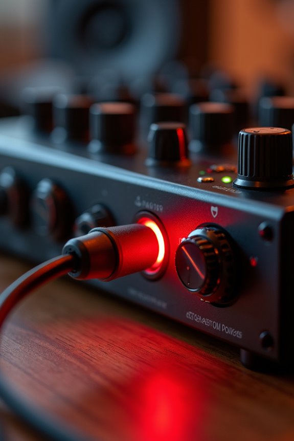 phantom power microphone safety