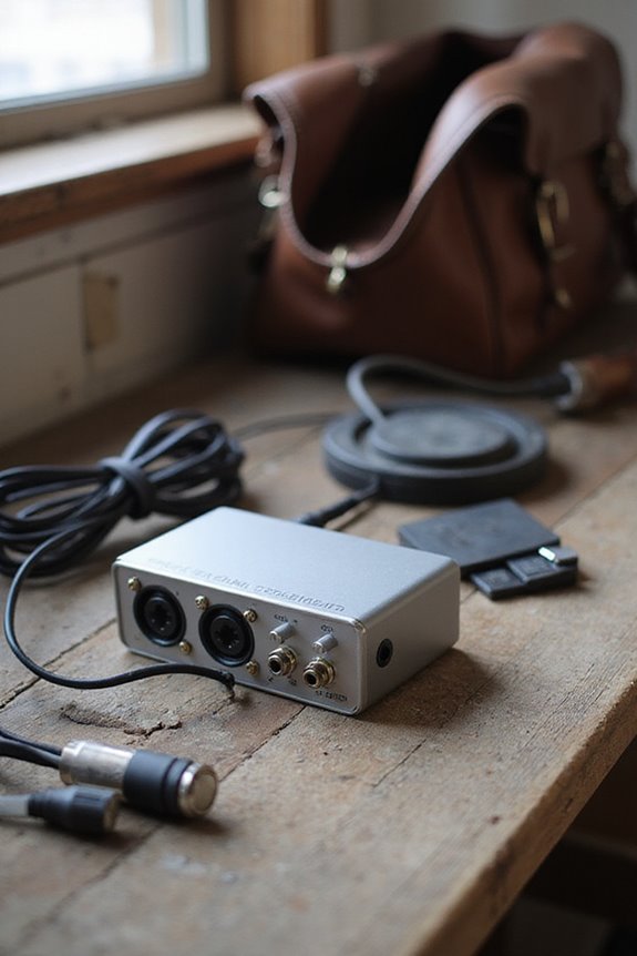 portable lightweight durable recording