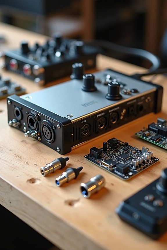 preamps and dsp capabilities