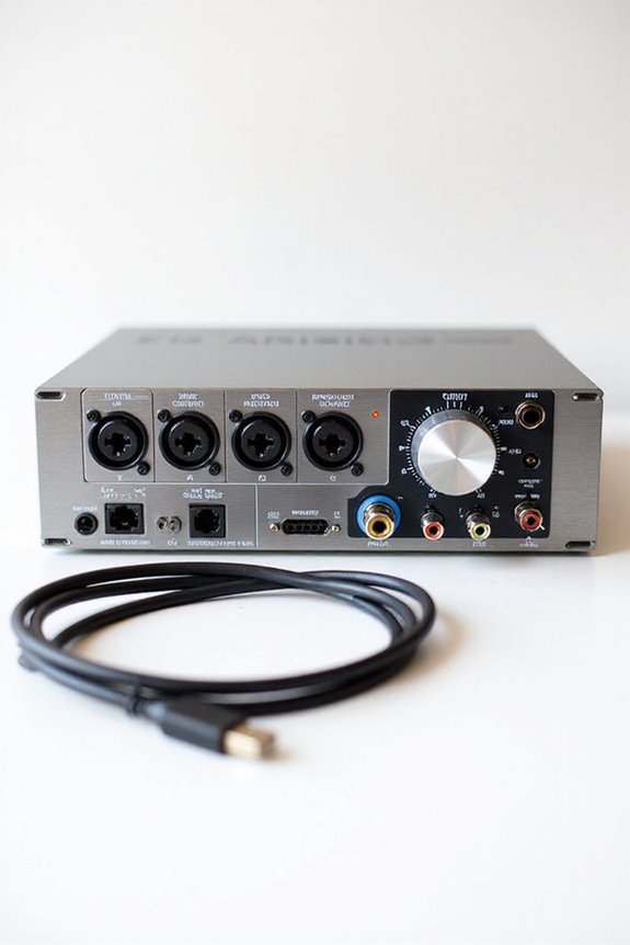 professional audio interface specifications