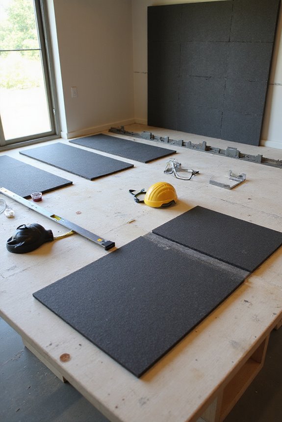proper acoustic panel placement