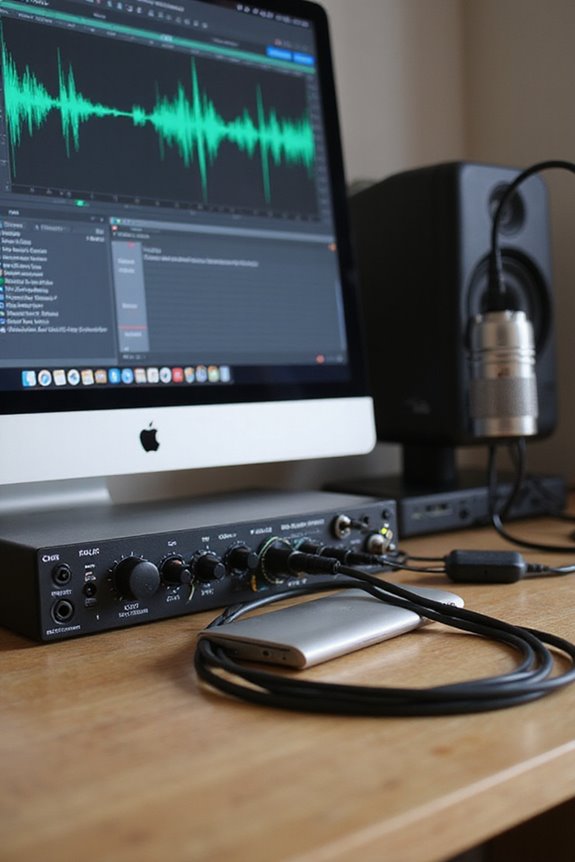 reducing audio recording latency