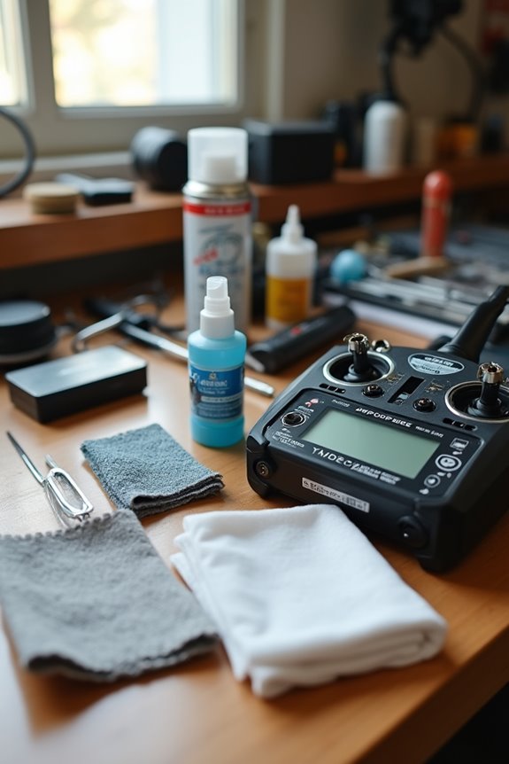 routine maintenance and cleaning