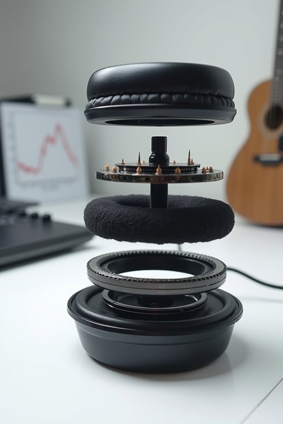 studio headphones technical specifications