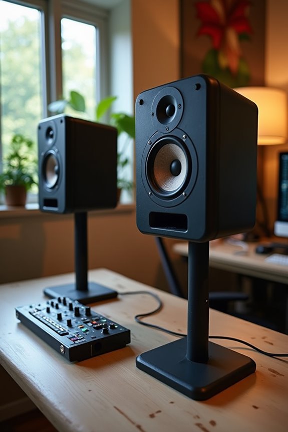studio monitors for precision