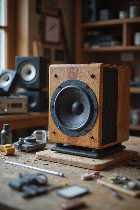 studio monitors technical design