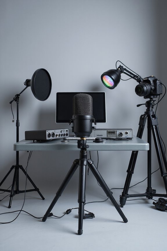 studio setup for streaming