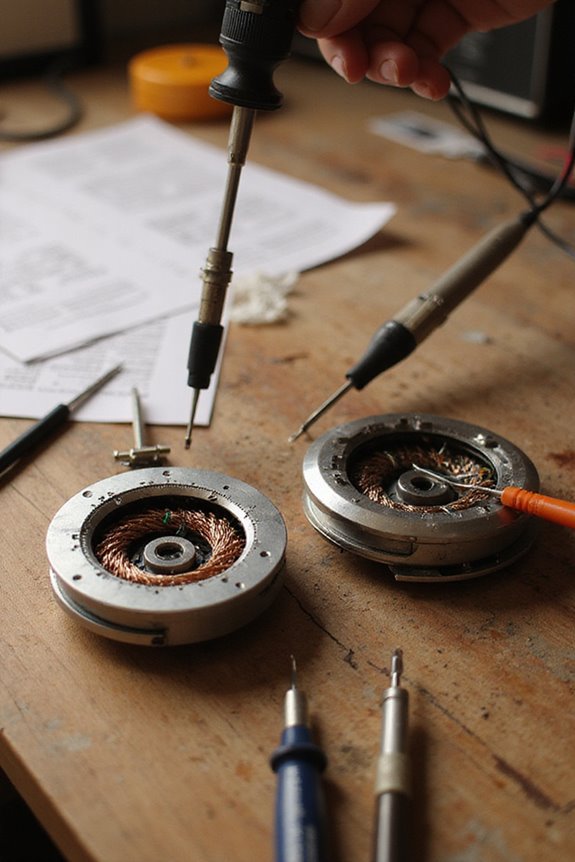 testing new headphone drivers