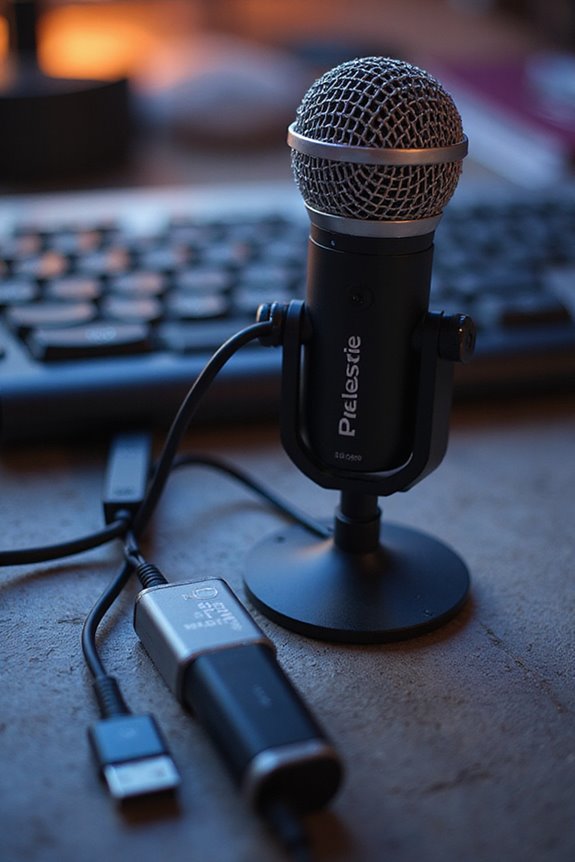 usb microphones and audio interfaces
