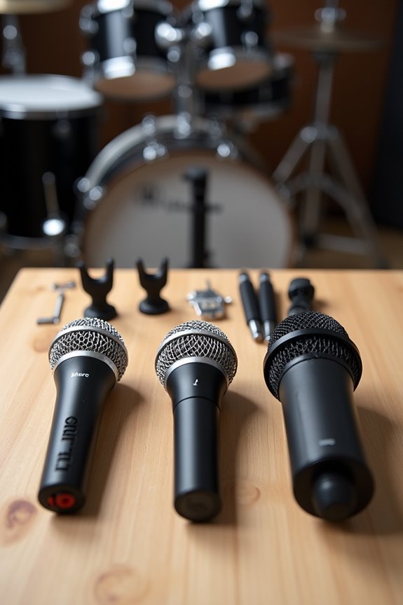 versatile drum microphone kits